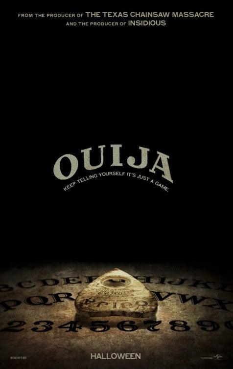 1000 piece jigsaw puzzle for the movie poster: Ouija (2014)