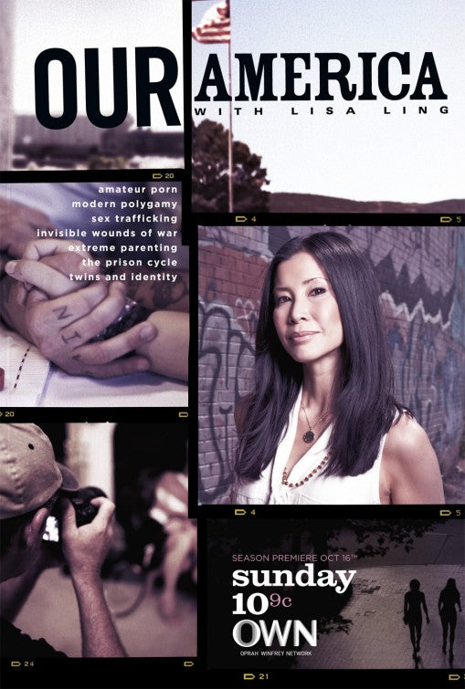 1000 piece jigsaw puzzle for tv poster: Our America with Lisa Ling