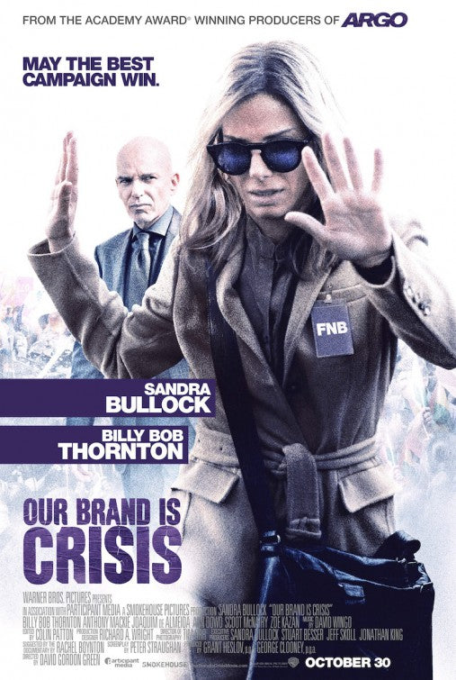 1000 piece jigsaw puzzle for the movie poster: Our Brand Is Crisis (2015)