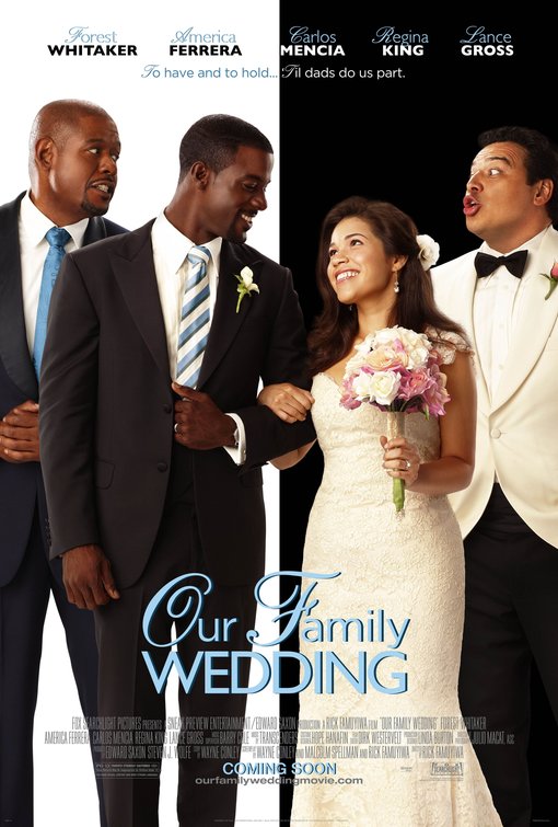 1000 piece jigsaw puzzle for the movie poster: Our Family Wedding (2010)