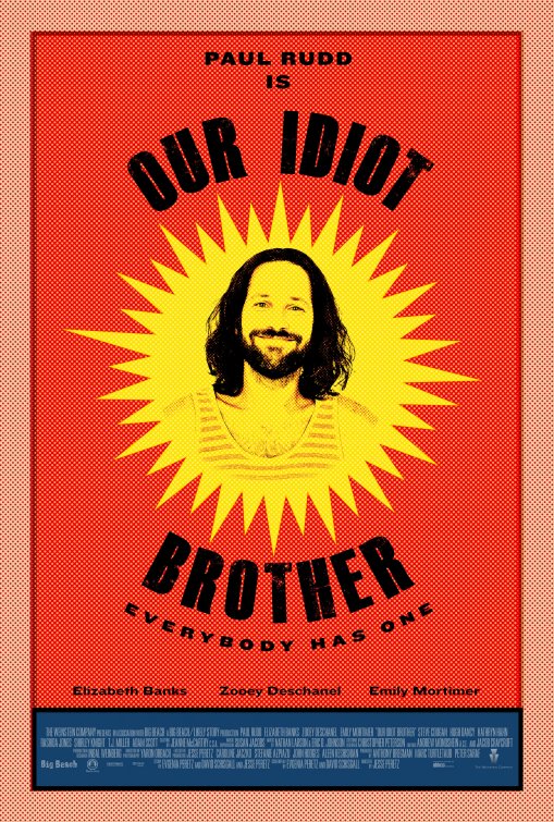 1000 piece jigsaw puzzle for the movie poster: Our Idiot Brother (2011)