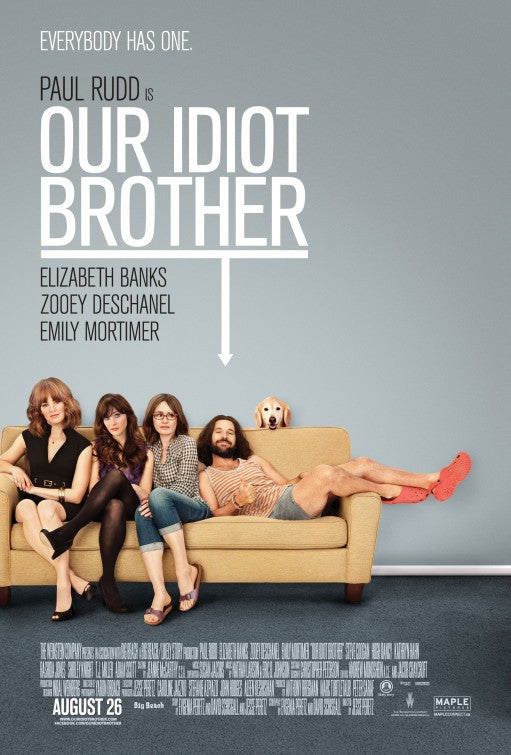 1000 piece jigsaw puzzle for the movie poster: Our Idiot Brother (2011) ver3