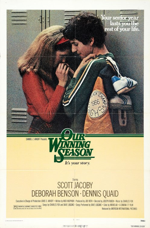 1000 piece jigsaw puzzle for the movie poster: Our Winning Season (1978)