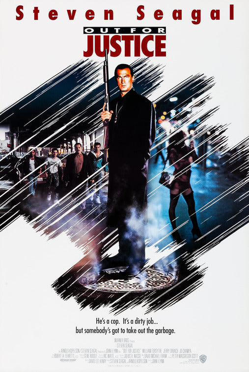 1000 piece jigsaw puzzle for the movie poster: Out for Justice (1991) ver2