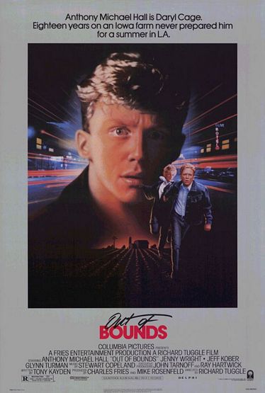 the movie poster: Out of Bounds (1986)