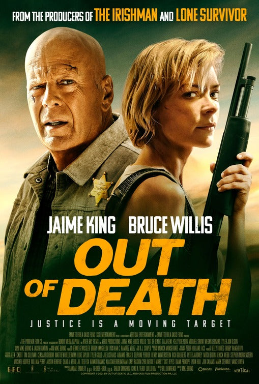 1000 piece jigsaw puzzle for the movie poster: Out of Death (2021)