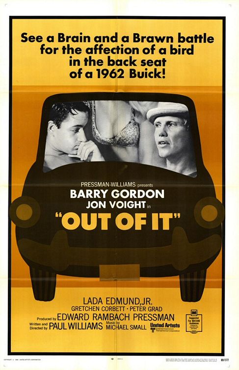 the movie poster: Out Of It (1969)