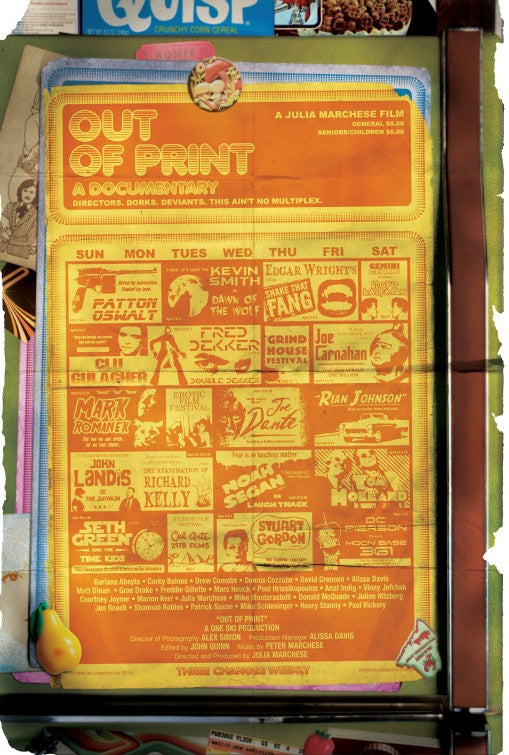 1000 piece jigsaw puzzle for the movie poster: Out of Print (2014)