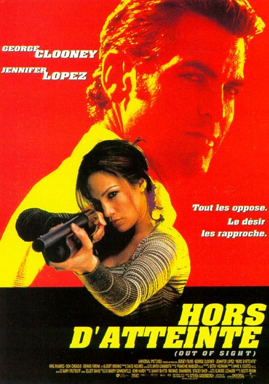 the movie poster: Out of Sight (1998) ver2