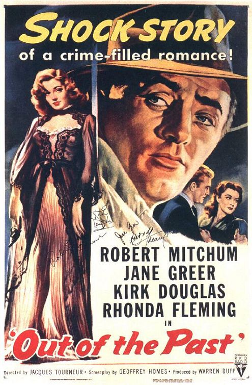 the movie poster: Out of the Past (1947) ver2