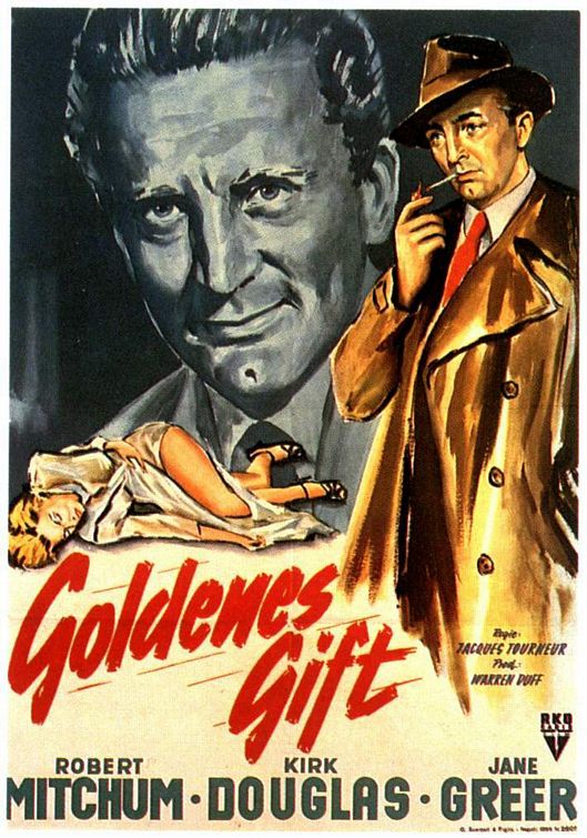 the movie poster: Out of the Past (1947) ver6