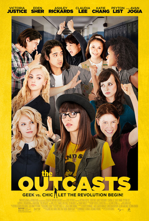 1000 piece jigsaw puzzle for the movie poster: The Outcasts (2015)