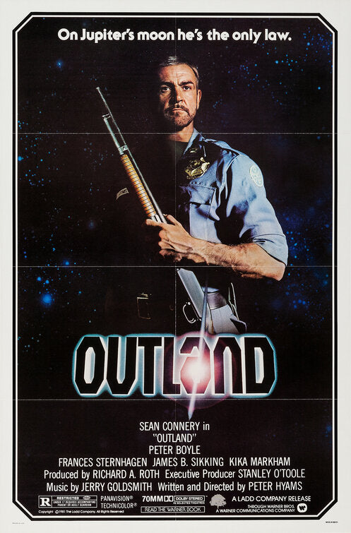 the movie poster: Outland (1981)