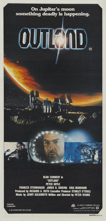 1000 piece jigsaw puzzle for the movie poster: Outland (1981) ver5