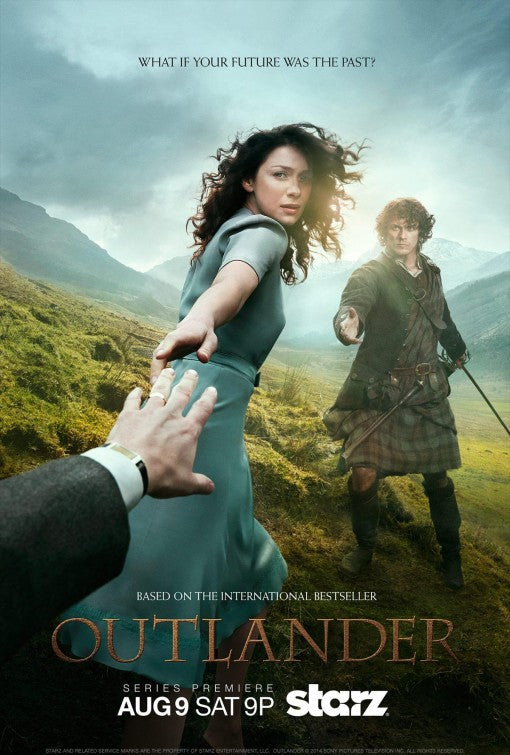 1000 piece jigsaw puzzle for tv poster: Outlander