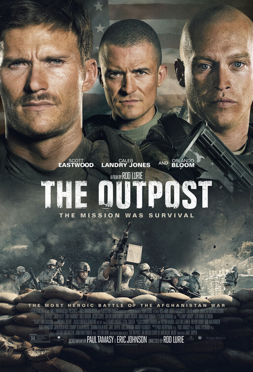 1000 piece jigsaw puzzle for the movie poster: The Outpost (2020)