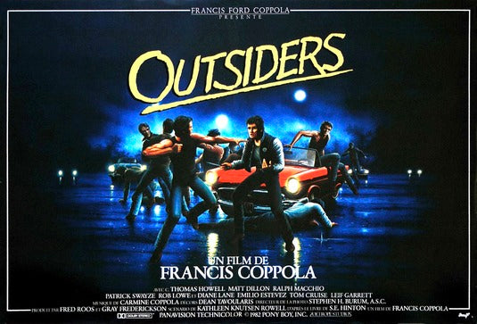 1000 piece jigsaw puzzle for the movie poster: The Outsiders (1983) ver5
