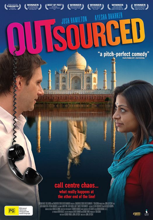 the movie poster: Outsourced (2007) ver4