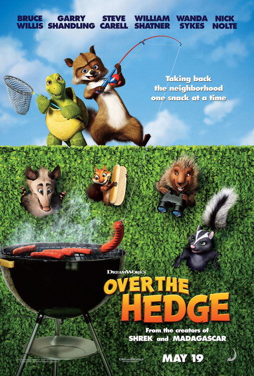 the movie poster: Over the Hedge (2006)