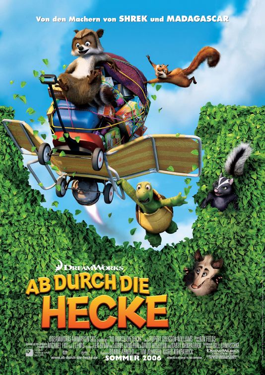 the movie poster: Over the Hedge (2006) ver8