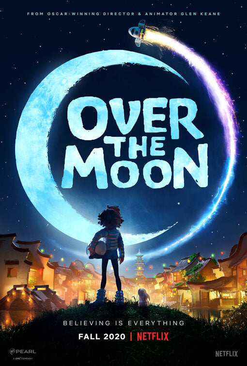 1000 piece jigsaw puzzle for tv poster: Over the Moon
