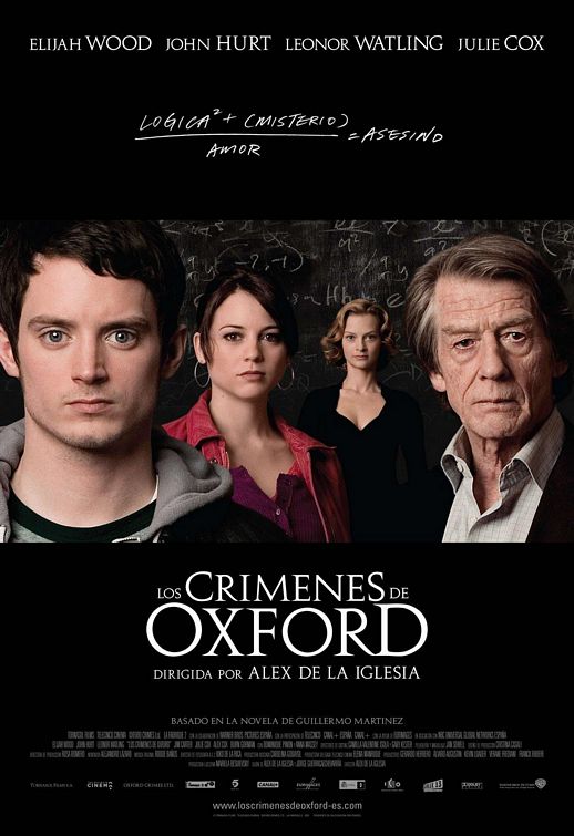 the movie poster: The Oxford Murders (2008) ver2