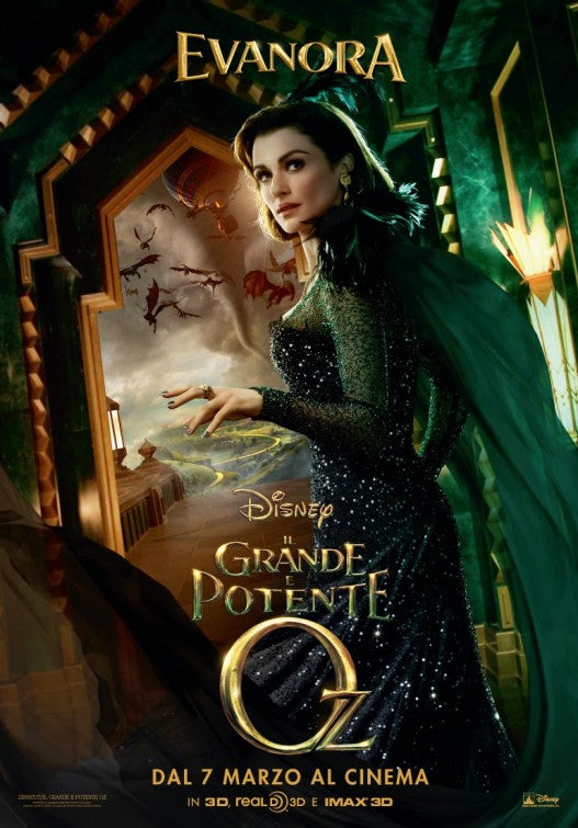 1000 piece jigsaw puzzle for the movie poster: Oz: The Great and Powerful (2013) ver12