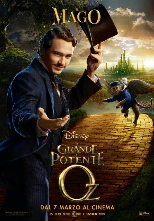 1000 piece jigsaw puzzle for the movie poster: Oz: The Great and Powerful (2013) ver13
