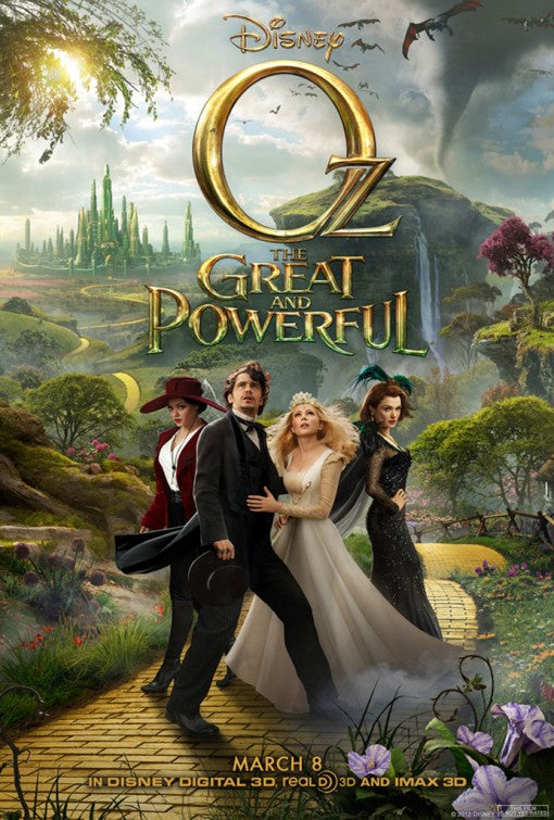 1000 piece jigsaw puzzle for the movie poster: Oz: The Great and Powerful (2013) ver5