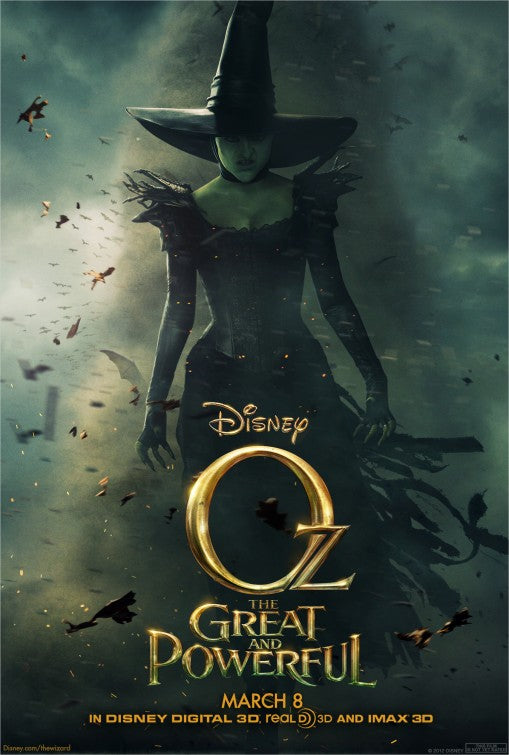 1000 piece jigsaw puzzle for the movie poster: Oz: The Great and Powerful (2013) ver7