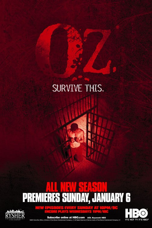 1000 piece jigsaw puzzle for tv poster: Oz, ver7