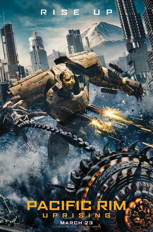 1000 piece jigsaw puzzle for the movie poster: Pacific Rim Uprising (2018) ver20
