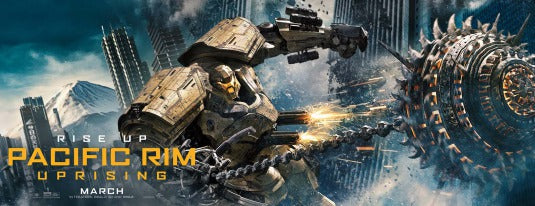 1000 piece jigsaw puzzle for the movie poster: Pacific Rim Uprising (2018) ver22