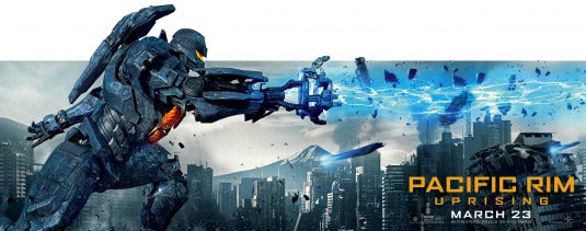 1000 piece jigsaw puzzle for the movie poster: Pacific Rim Uprising (2018) ver30