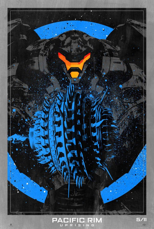 1000 piece jigsaw puzzle for the movie poster: Pacific Rim Uprising (2018) ver42