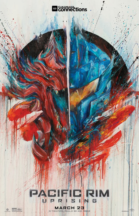 1000 piece jigsaw puzzle for the movie poster: Pacific Rim Uprising (2018) ver49