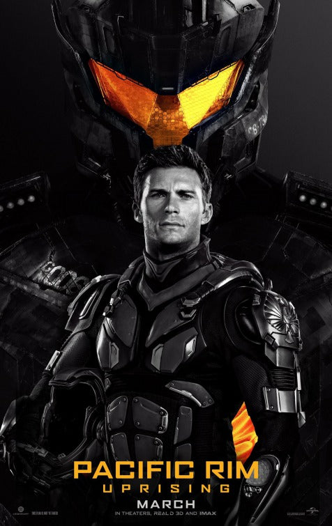 1000 piece jigsaw puzzle for the movie poster: Pacific Rim Uprising (2018) ver8