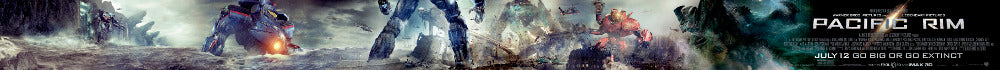 1000 piece jigsaw puzzle for the movie poster: Pacific Rim (2013) ver13