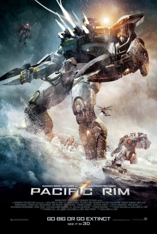 1000 piece jigsaw puzzle for the movie poster: Pacific Rim (2013) ver25