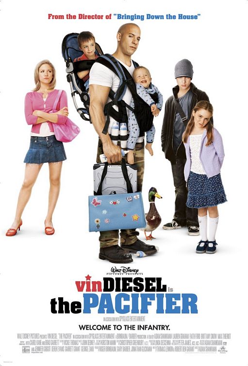 the movie poster: The Pacifier (2005)