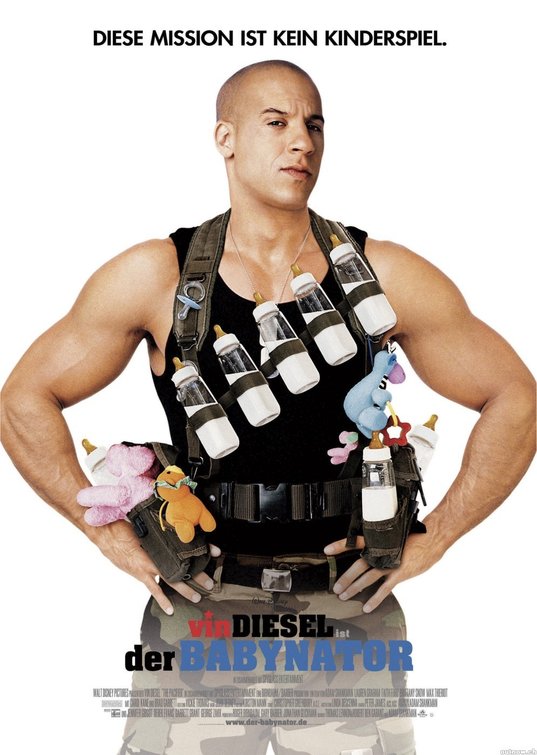 the movie poster: The Pacifier (2005) ver2