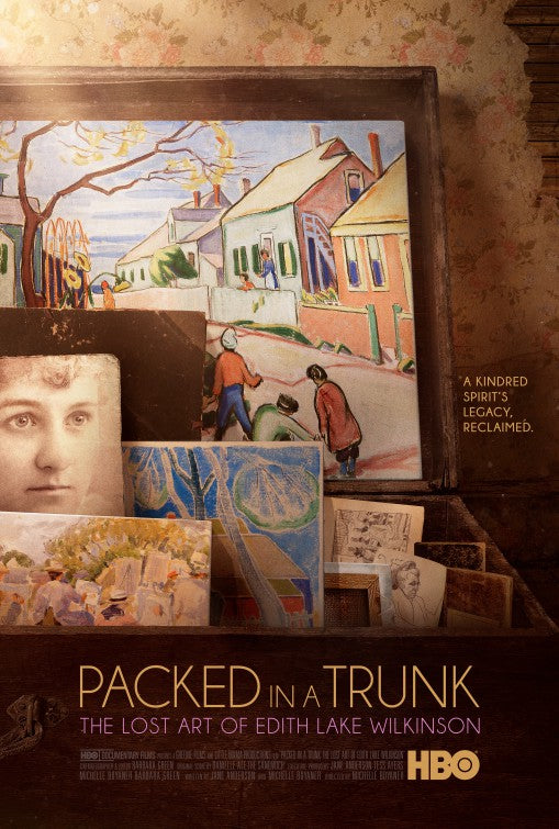1000 piece jigsaw puzzle for the movie poster: Packed In A Trunk: The Lost Art of Edith Lake Wilkinson (2015)