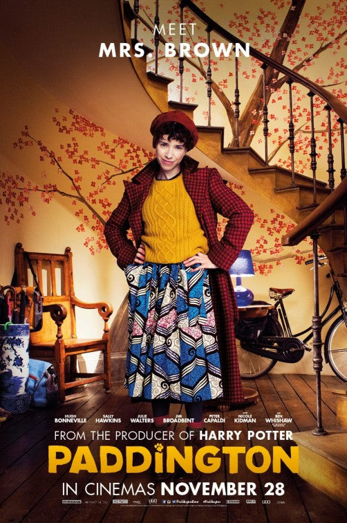 1000 piece jigsaw puzzle for the movie poster: Paddington Bear (2014) ver11