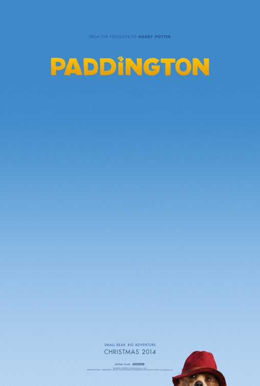 1000 piece jigsaw puzzle for the movie poster: Paddington Bear (2014) ver2