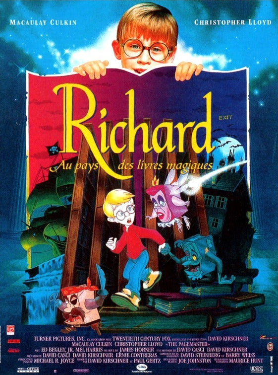 1000 piece jigsaw puzzle for the movie poster: The Pagemaster (1994) ver3