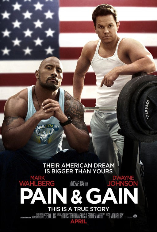 1000 piece jigsaw puzzle for the movie poster: Pain and Gain (2013) ver2