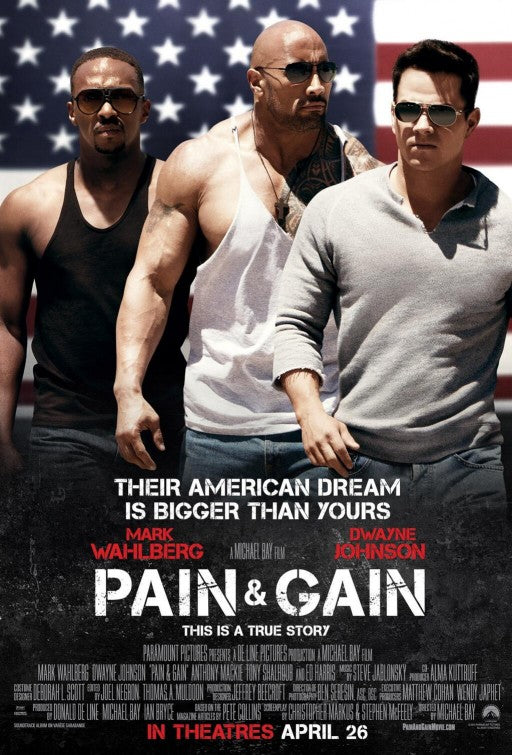 1000 piece jigsaw puzzle for the movie poster: Pain and Gain (2013) ver3