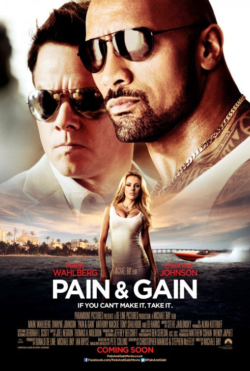 1000 piece jigsaw puzzle for the movie poster: Pain and Gain (2013) ver4