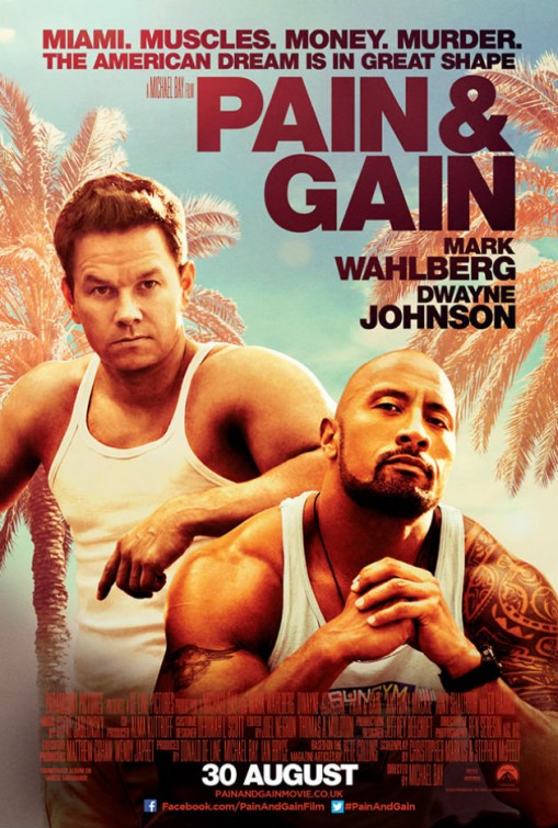 1000 piece jigsaw puzzle for the movie poster: Pain and Gain (2013) ver5