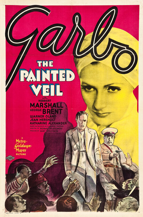 1000 piece jigsaw puzzle for the movie poster: The Painted Veil (1934)